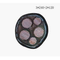 翼航优质线缆厂家直销ZRYJV22 0.6/1kV 3x240+2x120阻燃交联聚乙烯绝缘钢带铠装3+2芯聚氯乙烯护套电力电缆国标正品