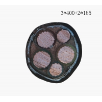 翼航优质线缆厂家直销ZRYJV22 0.6/1kV 3x400+2x185阻燃交联聚乙烯绝缘钢带铠装3+2芯聚氯乙烯护套电力电缆国标正品