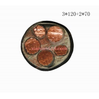 翼航线缆厂家直销NHYJV 0.6/1kV 3x120+2x70 耐火交联聚乙烯绝缘3+2芯聚氯乙烯护套优质电力电缆国标正品