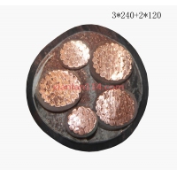 翼航线缆厂家直销NHYJV 0.6/1kV 3x240+2x120 耐火交联聚乙烯绝缘3+2芯聚氯乙烯护套优质电力电缆国标正品