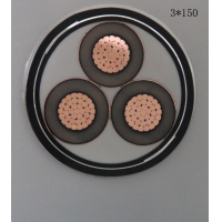 供应翼航线缆YJV62 3*150 铜芯钢带铠装护套优质电力电缆 足方足米 保质保量