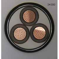 供应翼航线缆YJV62 3*300 铜芯钢带铠装护套优质电力电缆 足方足米 保质保量