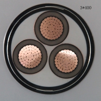 供应翼航线缆YJV62 3*400 铜芯钢带铠装护套优质电力电缆 足方足米 保质保量