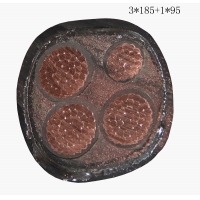 供应翼航线缆YJV22 3x185+1x95 钢带铠装优质电缆  足方足米 保质...