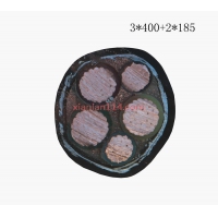 供应翼航线缆YJV22 3*400+2*185 钢带铠装优质电缆  足方足米 保质保量