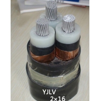 翼航优质线缆厂家直销 YJLV 0.6/1kV 2X16交联聚乙烯绝缘铝芯聚氯乙烯护套电力电缆国标正品