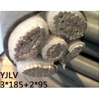 翼航优质线缆厂家直销 YJLV 0.6/1kV  3*185+2*95交联聚乙烯...