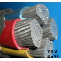 翼航优质线缆YJLV 0.6/1kV 4X95交联聚乙烯绝缘铝芯聚氯乙烯护套电力...