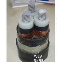 翼航优质线缆YJLV 0.6/1kV 3×95交联聚乙烯绝缘铝芯聚氯乙烯护套电力电缆国标正品厂家直销
