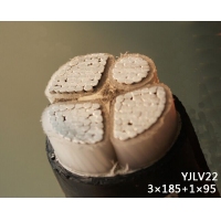 翼航线缆厂家直销YJLV22 0.6/1kV 3×185+1×95铝芯交联聚乙烯...
