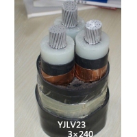 翼航优质线缆YJLV23 8.7/10kV 3x240²铝芯交联聚乙烯绝缘钢带铠装聚乙烯护套电力电缆国标正品厂家直销