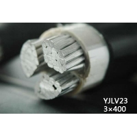 翼航正品国标YJLV23 3x400平方优质3芯铝芯交联聚乙烯绝缘钢带铠装电力电缆厂家直销