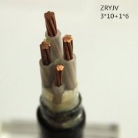 翼航正品优质线缆ZRYJV  0.6/1kV  3x10+1x6 阻燃交联聚乙烯...