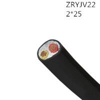 翼航优质线缆厂家直销ZRYJV22  0.6/1kV   2x25 阻燃交联聚乙...