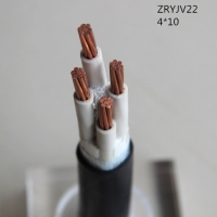 翼航正品优质线缆ZRYJV22  0.6/1kV   4x10 阻燃交联聚乙烯绝...