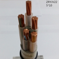 翼航优质线缆厂家直销ZRYJV22  0.6/1kV   5x10阻燃交联聚乙烯绝缘钢带铠装五芯聚氯乙烯护套电力电缆国标正品
