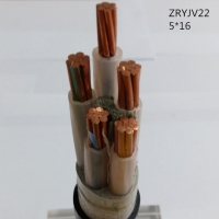 翼航优质线缆厂家直销ZRYJV22  0.6/1kV   5x16阻燃交联聚乙烯绝缘钢带铠装五芯聚氯乙烯护套电力电缆国标正品