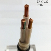 翼航三芯线缆厂家直销ZRYJV22   0.6/1kV 3X16交联聚乙烯绝缘钢带铠装聚氯乙烯护套铜芯国标正品电力电缆