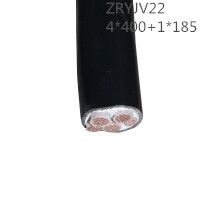 翼航优质线缆ZRYJV22 0.6/1kV 4x400+1x185阻燃交联聚乙烯绝缘钢带铠装4+1芯聚氯乙烯护套电力电缆国标正品厂家直销