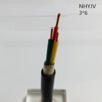 翼航线缆三芯耐火交联聚乙烯绝缘铜芯聚氯乙烯护套NHYJV 0.6/1kV 3x6...