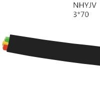 翼航线缆三芯耐火交联聚乙烯绝缘铜芯聚氯乙烯护套NHYJV 0.6/1kV 3x7...