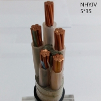 翼航线缆五芯耐火交联聚乙烯绝缘铜芯聚氯乙烯护套NHYJV 0.6/1kV 5x3...
