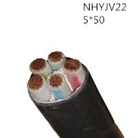 翼航耐火型线缆交联聚乙烯绝缘五芯钢带铠装铜芯聚氯乙烯护套NHYJV22  0.6...