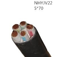 翼航耐火型线缆交联聚乙烯绝缘五芯钢带铠装铜芯聚氯乙烯护套NHYJV22  0.6...