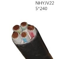 翼航耐火型线缆交联聚乙烯绝缘五芯钢带铠装铜芯聚氯乙烯护套NHYJV22  0.6...