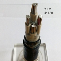 翼航线缆国标正品YJLV 0.6/1kV 4x120交联聚乙烯绝缘铝芯聚氯乙烯护套电力优质电缆厂家直销