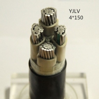  翼航线缆国标正品YJLV 0.6/1kV 4x150交联聚乙烯绝缘铝芯聚氯乙烯护套电力优质电缆厂家直销