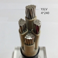  翼航线缆国标正品YJLV 0.6/1kV 4x240交联聚乙烯绝缘铝芯聚氯乙烯护套电力优质电缆厂家直销