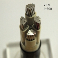 翼航线缆国标正品YJLV 0.6/1kV 4x300交联聚乙烯绝缘铝芯聚氯乙烯护套电力优质电缆厂家直销