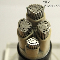 翼航优质线缆厂家直销 YJLV 0.6/1kV  3x120+1x70交联聚乙烯绝缘铝芯聚氯乙烯护套电力电缆国标正品