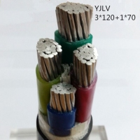 翼航优质线缆厂家直销 YJLV 0.6/1kV  3x120+1x70交联聚乙烯绝缘铝芯聚氯乙烯护套电力电缆国标正品