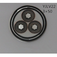 供应翼航线缆YJLV22 3*50 铝芯钢带铠装护套优质电力电缆 足方足米 保质保量