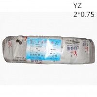 供应翼航线缆YZ 2*0.75 电缆中型橡套软电缆优质正品足方足米
