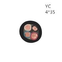 供应翼航线缆YC 4*35 优质正品铜芯重型通用橡套电缆足方足米