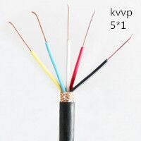 供应翼航线缆KVVP 5*1 铜芯编织屏蔽控制电缆 足方足米 保质保量