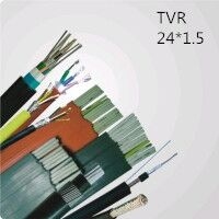 供应上海志惠TVR 24×1.5 铜芯天车电车优质电缆 足方足米