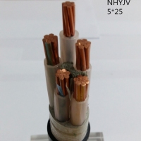 翼航线缆五芯耐火交联聚乙烯绝缘铜芯聚氯乙烯护套NHYJV 0.6/1kV  5X...