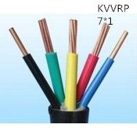 供应上海志惠KVVRP 7*1 多芯黑色屏蔽线 足方足米 保质保量