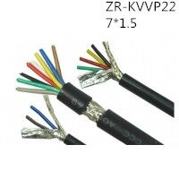 供应上海志惠ZR-KVVP22 7*1.5 硬屏蔽控制电缆 足方足米 保质保量