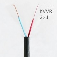 供应上海志惠KVVR 2*1 多芯黑色护套线 足方足米 保质保量