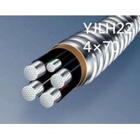 供应翼航YJLH22 4*70 铝合金钢带铠装电力电缆 足方足米 保质保量
