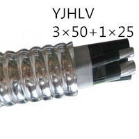 供应翼航YJHLV 3*50+1*25 铝合金电力电缆 足方足米 保质保量