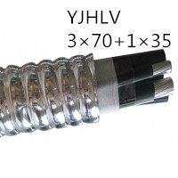 供应翼航YJHLV 3*70+1*35 铝合金电力电缆 足方足米 保质保量