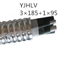 供应翼航YJHLV 3*185+1*95 铝合金电力电缆 足方足米 保质保量