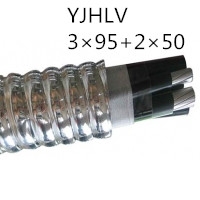 供应翼航YJHLV 3*95+2*50 铝合金电力电缆 足方足米 保质保量