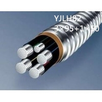 供应翼航YJLH82 3*95+1*50 铝合金带铠装聚氯乙烯护套足方足米